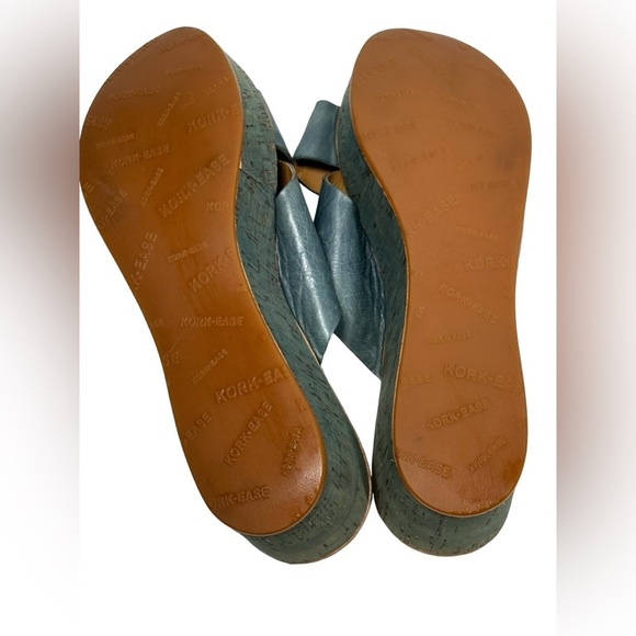 Kor-Ease NWOT Sabrina Leather Sandals Foam Wedge K16232 Cushioned US 11 EU 43 - Picture 7 of 9